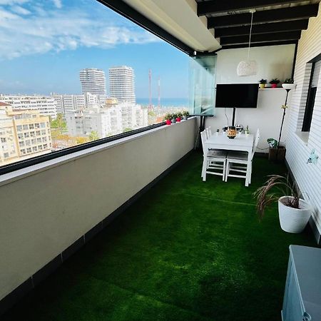 Апартаменти Atico Con Piscina Y Vistas Al Mar Habitat Litoral Малага Екстер'єр фото